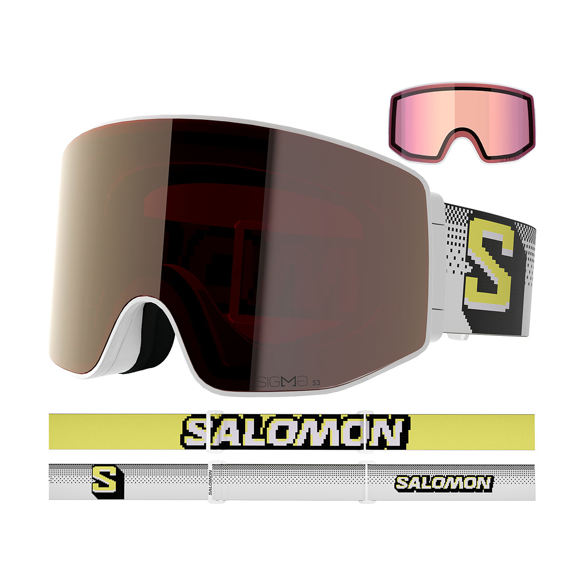 SALOMON - SENTRY PRIME SIGMA (AND EXTRA LENS)  GOGGLES