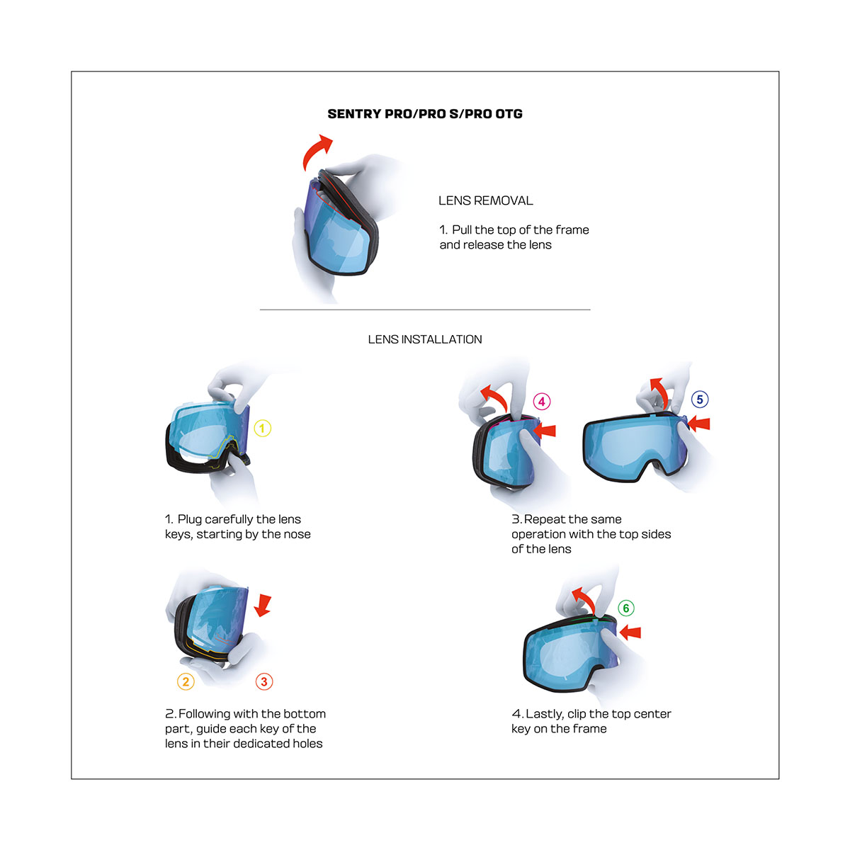 SALOMON - SENTRY PRO S SIGMA GOGGLES