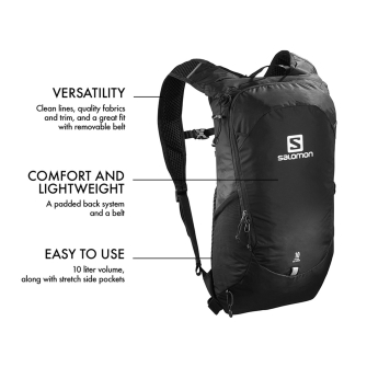 Salomon Sac À Dos Side 18L Gris