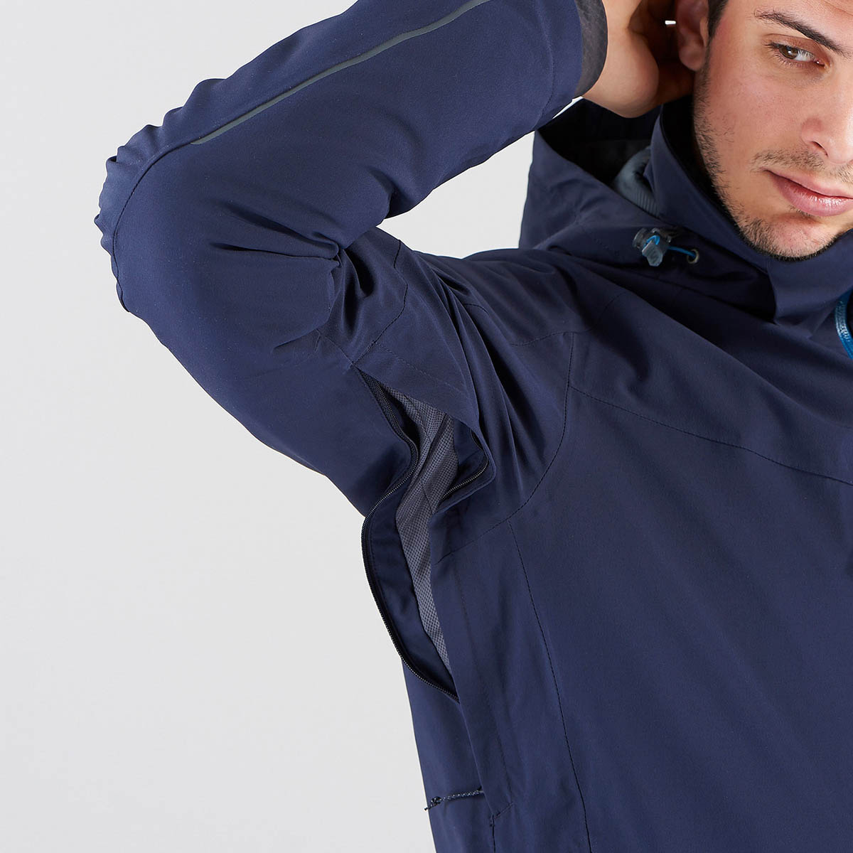 SALOMON - ALPINE SKIING MEN ICESPEED JKT M NIGHT SKY/NIGHT SKY ΜΠΟΥΦΑΝ ΑΝΔΡΙΚΟ