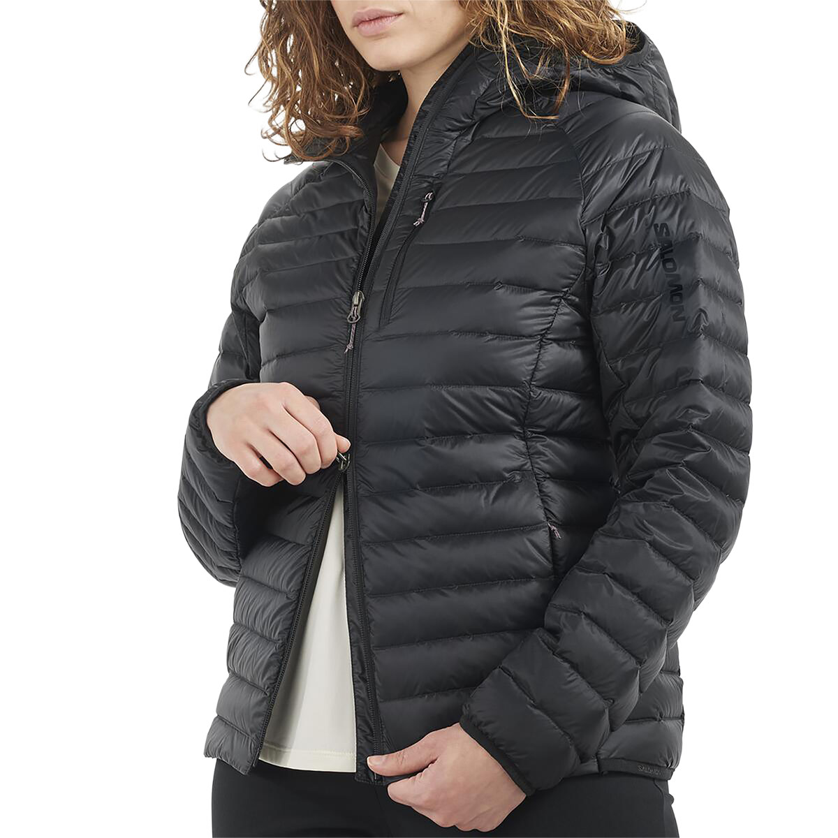 SALOMON - ELIXIR MICRO DOWN HOODED JACKET