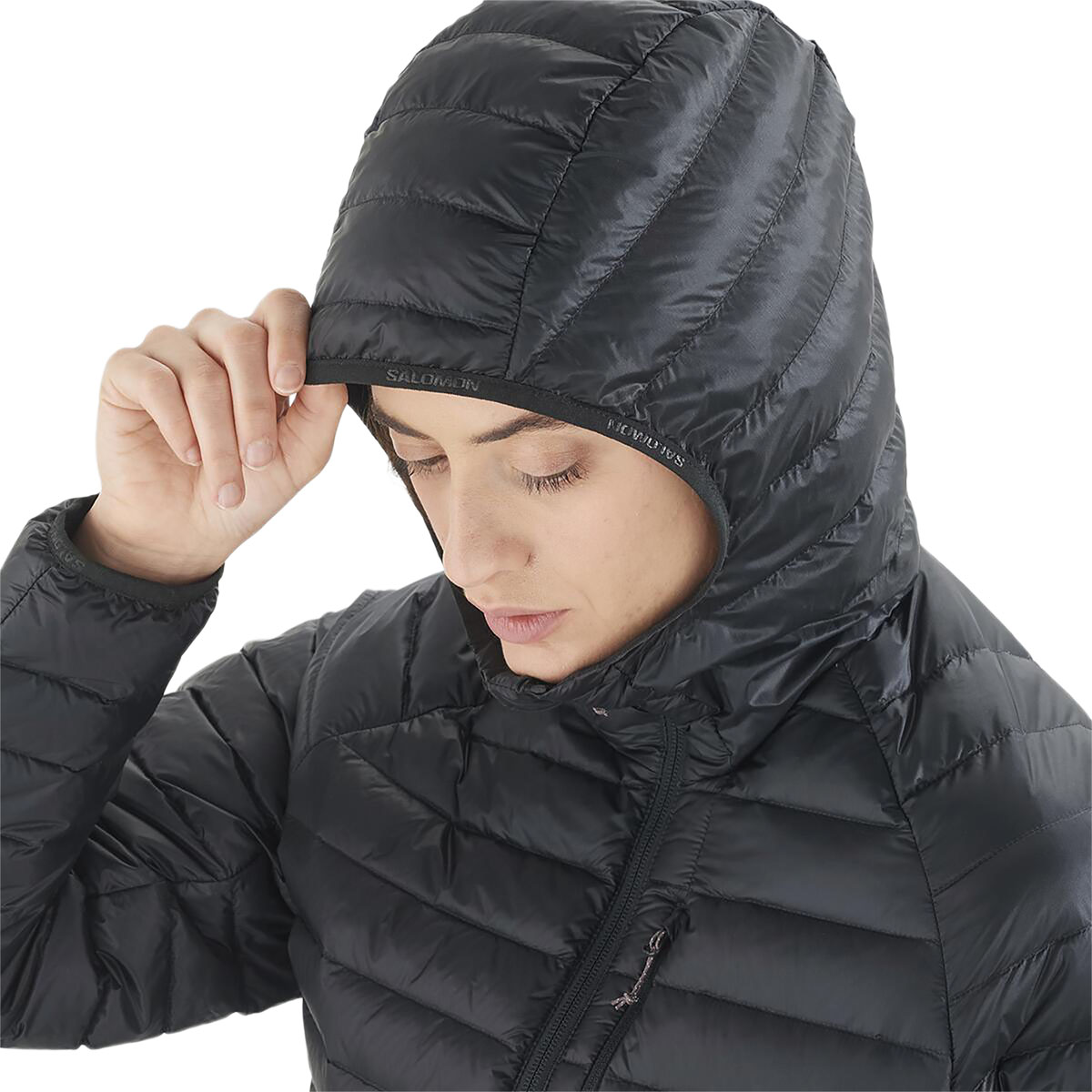 SALOMON - ELIXIR MICRO DOWN HOODED JACKET