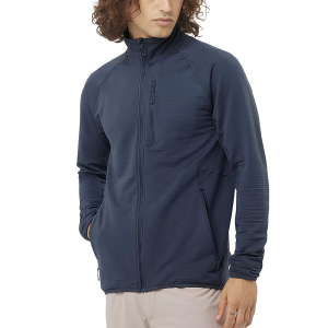 SALOMON - ESSENTIAL LIGHTWARM FULL ZIP JACKET