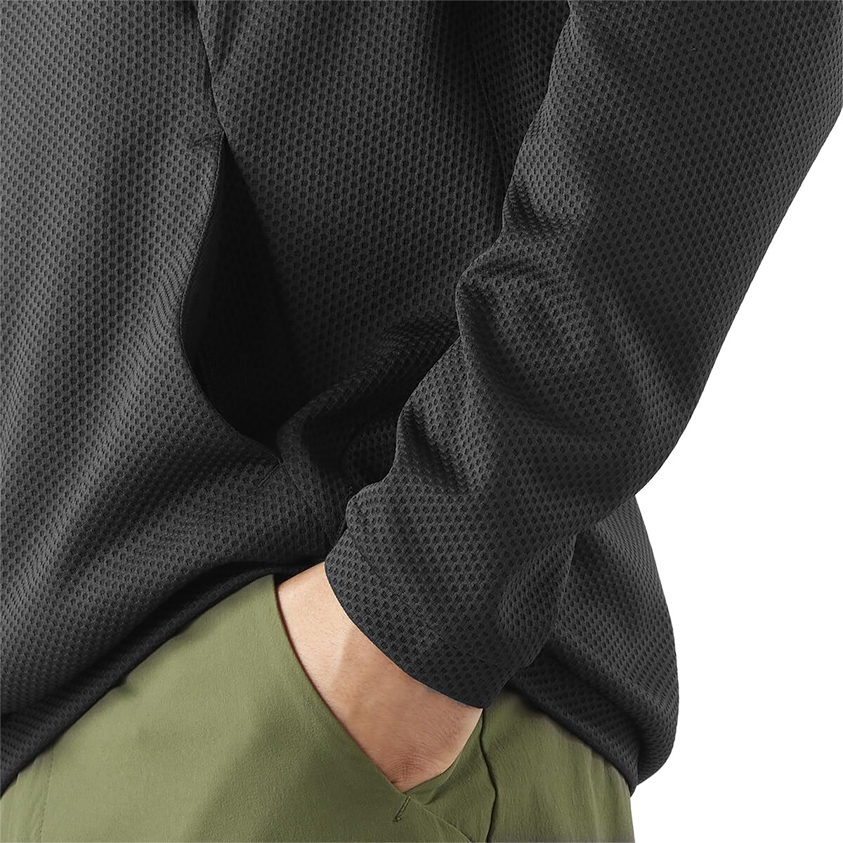 SALOMON - MOTOMESH CREWNECK SHIRT