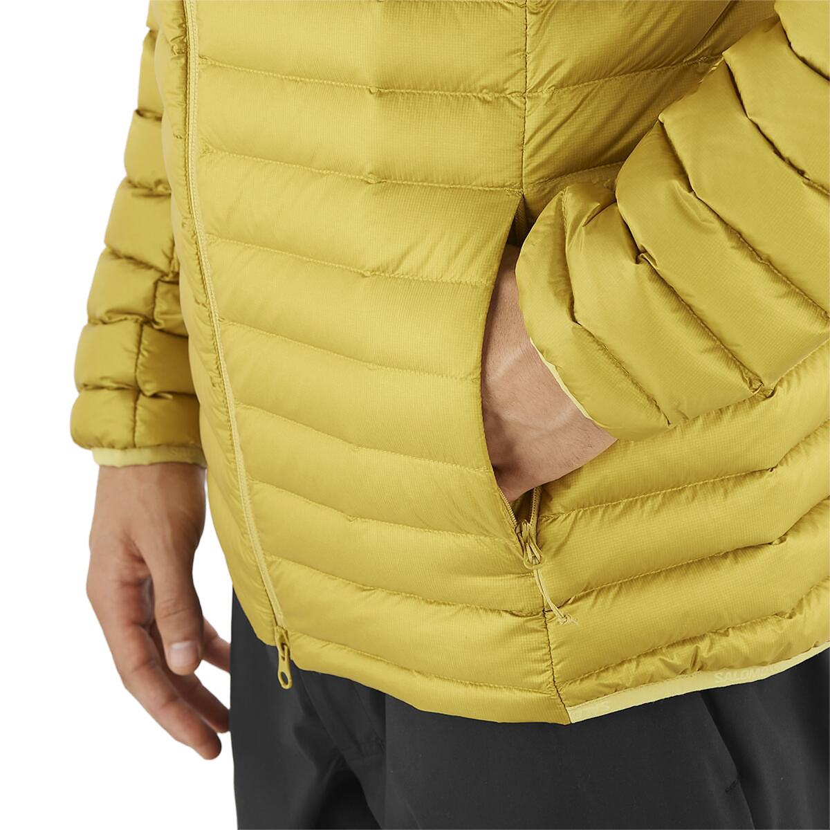 SALOMON - ELIXIR MICRO DOWN HOODED JACKET