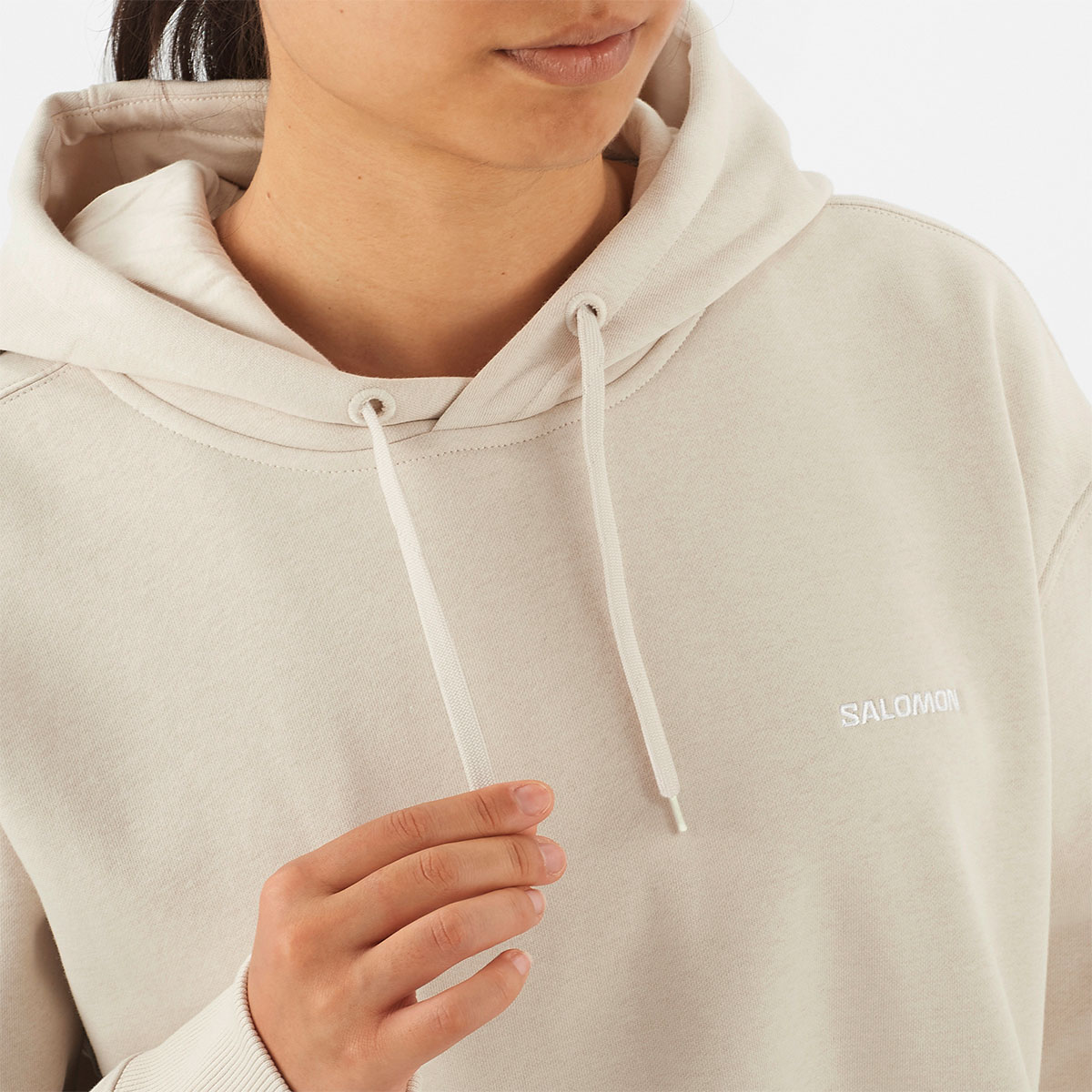 SALOMON - LOGO SHORT HOODIE