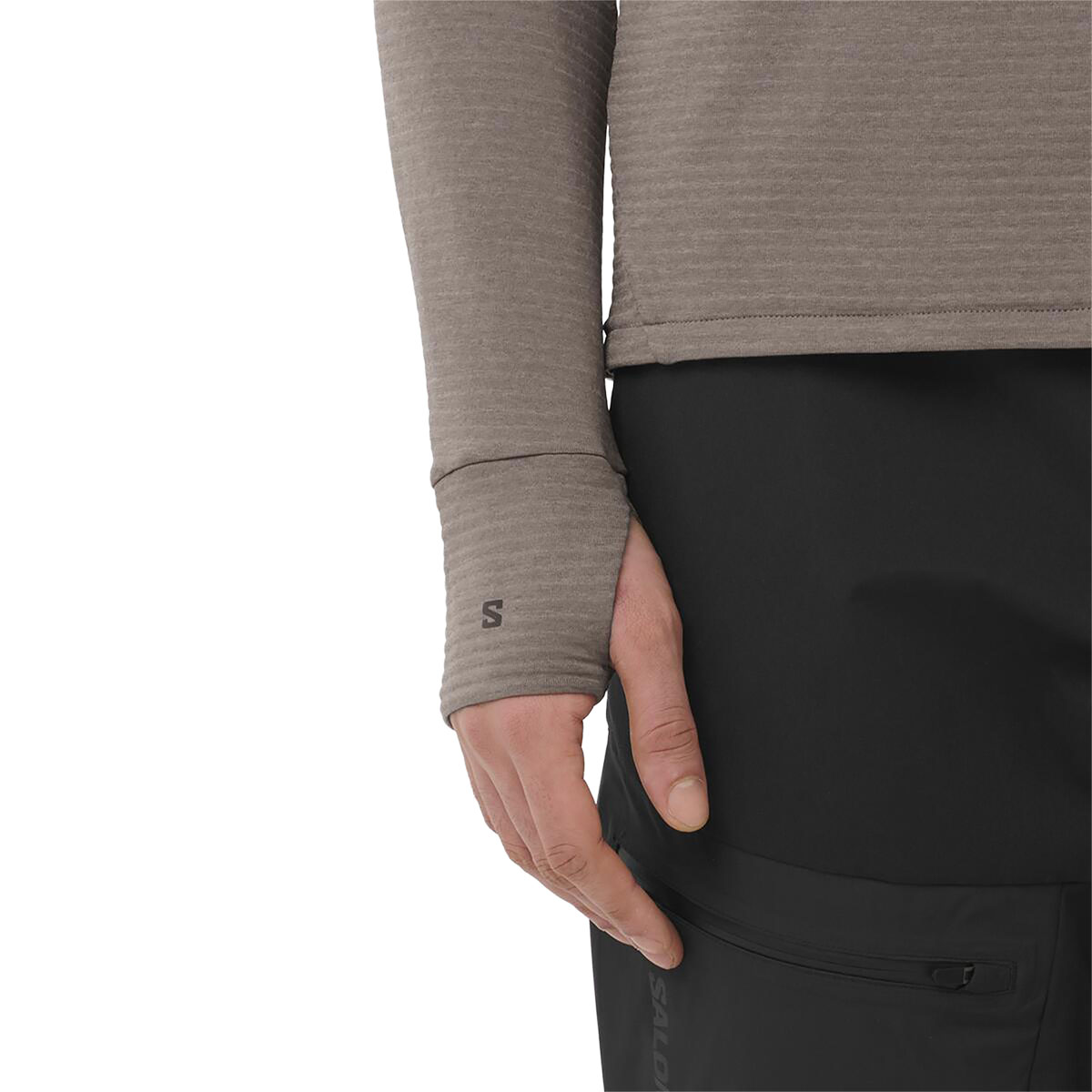 SALOMON - ESSENTIAL LIGHTWARM CREWNECK SHIRT