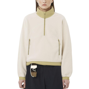 SALOMON - CHROMA FLEECE CROP HALF ZIP SHIRT