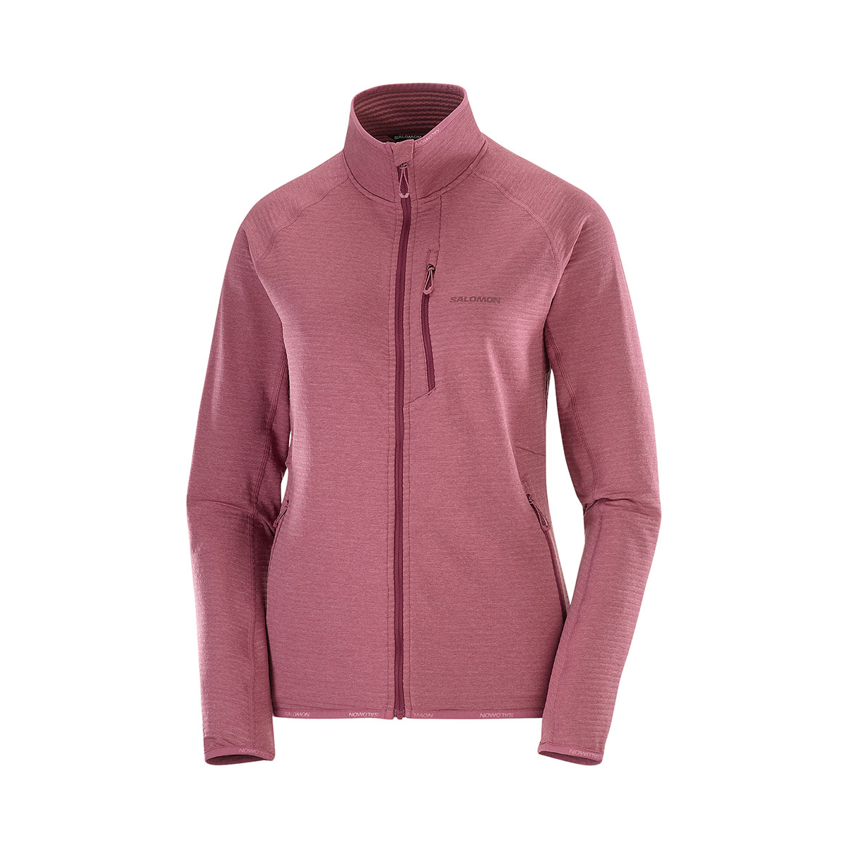 SALOMON - ESSENTIAL LIGHTWARM FULL ZIP JACKET