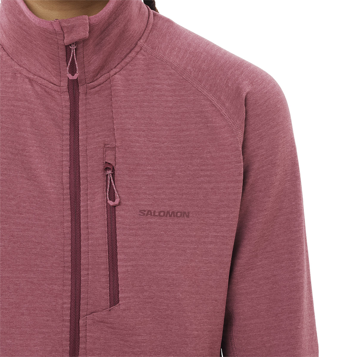 SALOMON - ESSENTIAL LIGHTWARM FULL ZIP JACKET