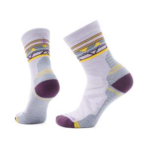 SMARTWOOL - HIKE LIGHT CUSHION ZIG ZAG VALLEY MID CREW