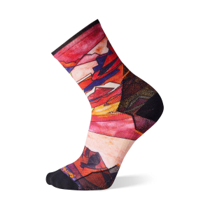 SMARTWOOL - ATHLETE EDITION RUN PRINT CREW SOCKS