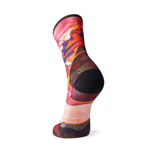 SMARTWOOL - ATHLETE EDITION RUN PRINT CREW SOCKS