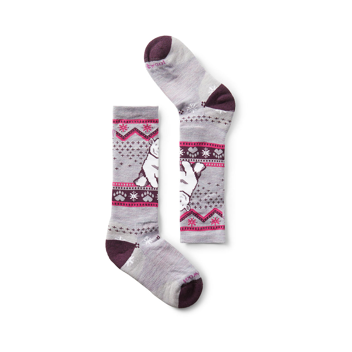 SMARTWOOL - KIDS WINTERSPORT FULL CUSHION POLAR BEAR