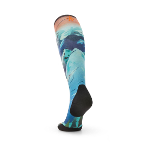 SMARTWOOL - TARGETED CUSHION LIFT BUNNY PRINT OVER THE CALF SOCKS