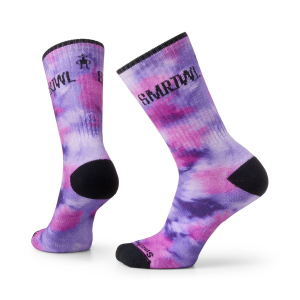 SMARTWOOL - ATHLETIC FAR OUT TIE DYE PRINT CREW