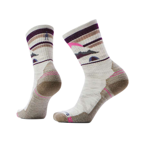 SMARTWOOL - HIKE LIGHT CUSHION MOUNTAIN MOON CREW SOCKS SMARTWOOL - HIKE LIGHT CUSHION MOUNTAIN MOON CREW SOCKS