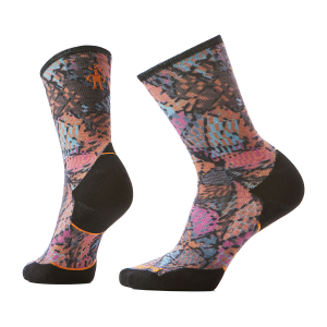 SMARTWOOL - TRAIL RUN TRIANGLE PRISM PRINT CREW SOCKS