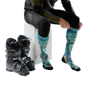 SMARTWOOL - SKI TRARGETED CUSHION EXPLORER PRINT OTC SMARTWOOL - SKI TRARGETED CUSHION EXPLORER PRINT OTC