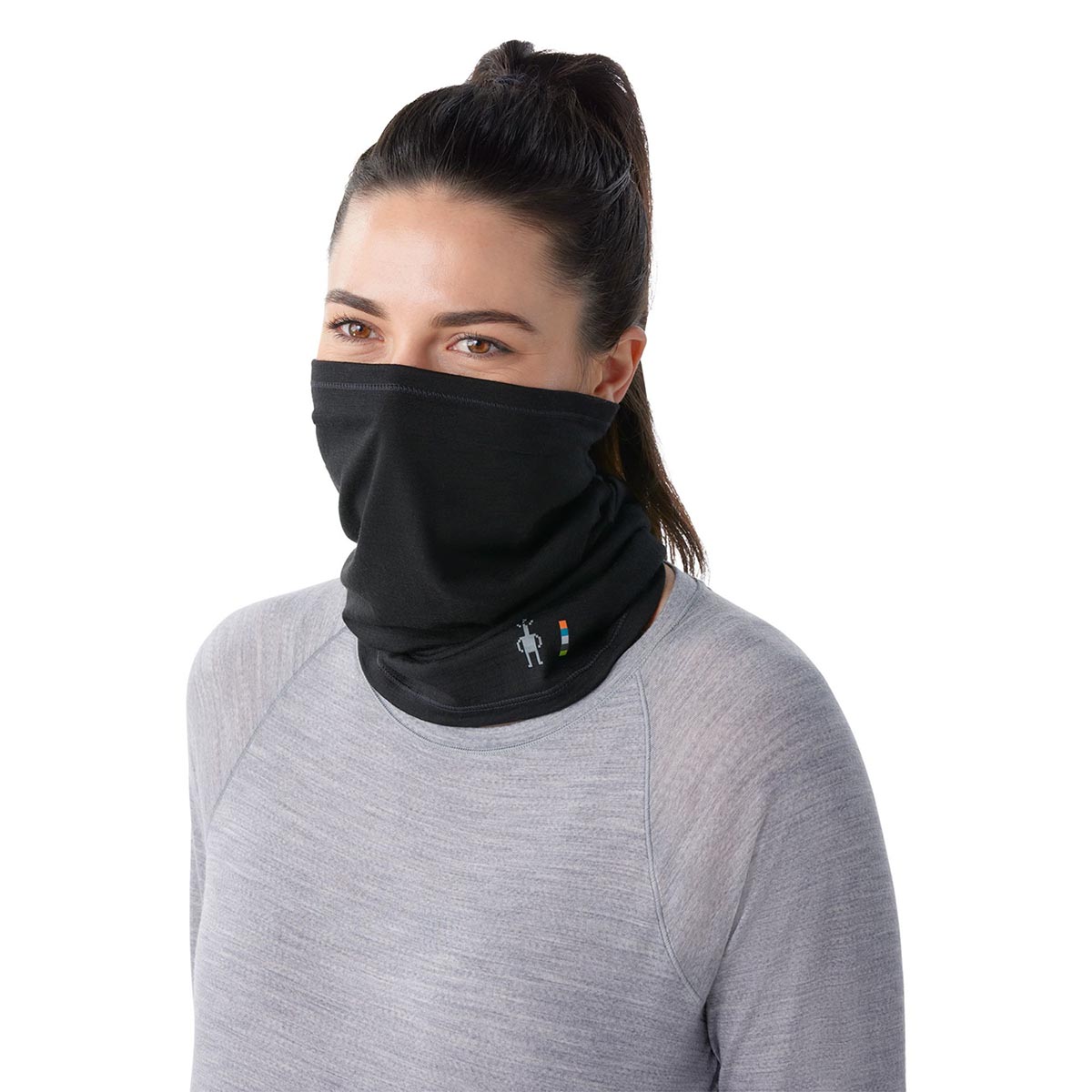 SMARTWOOL - NECK GAITER BLACK