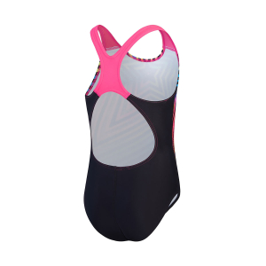SPEEDO - GIRLS DIGITAL PLACEMENT SPLASHBACK SWIMSUIT (5-16 YEARS)