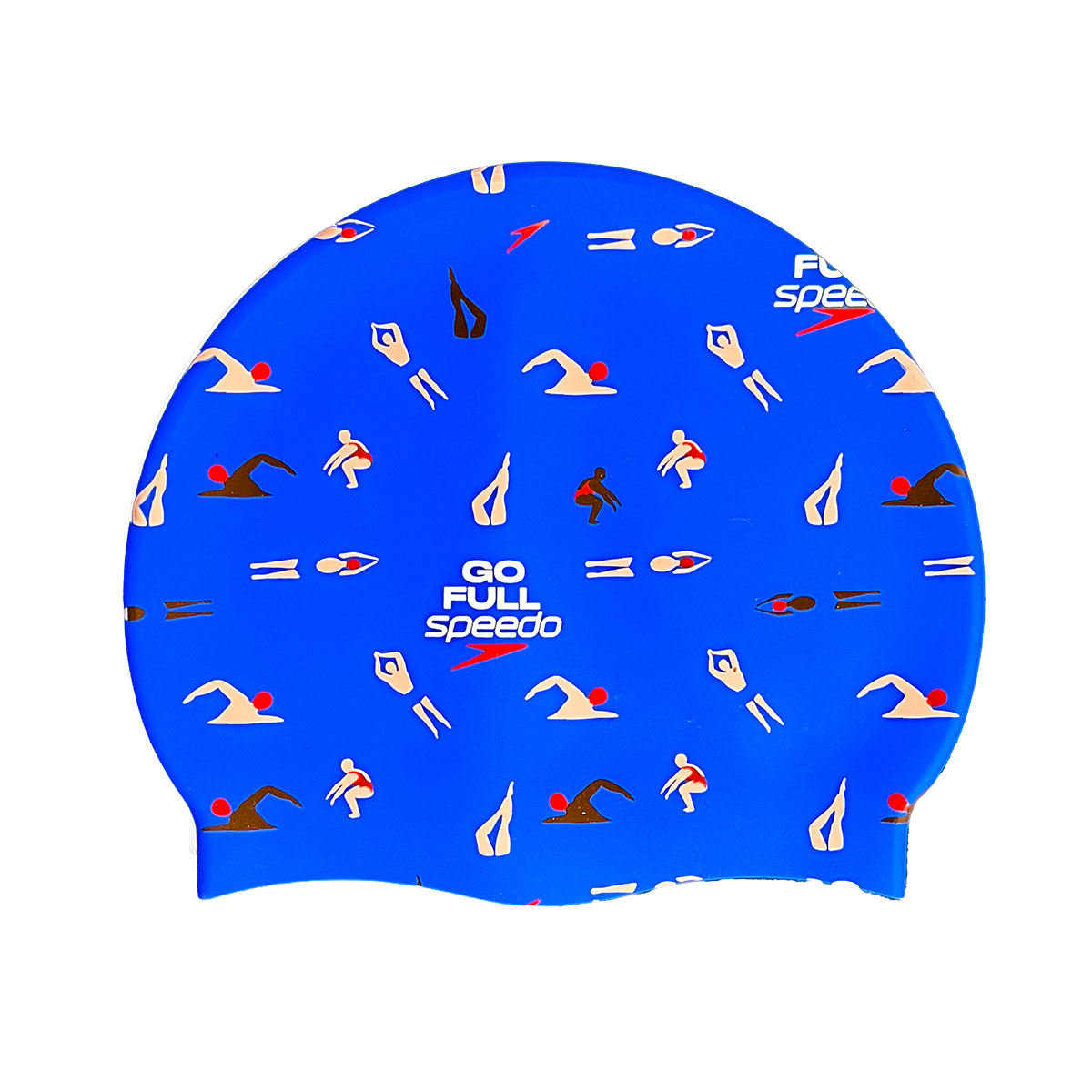 SPEEDO - PRINTED SILICONE CAP