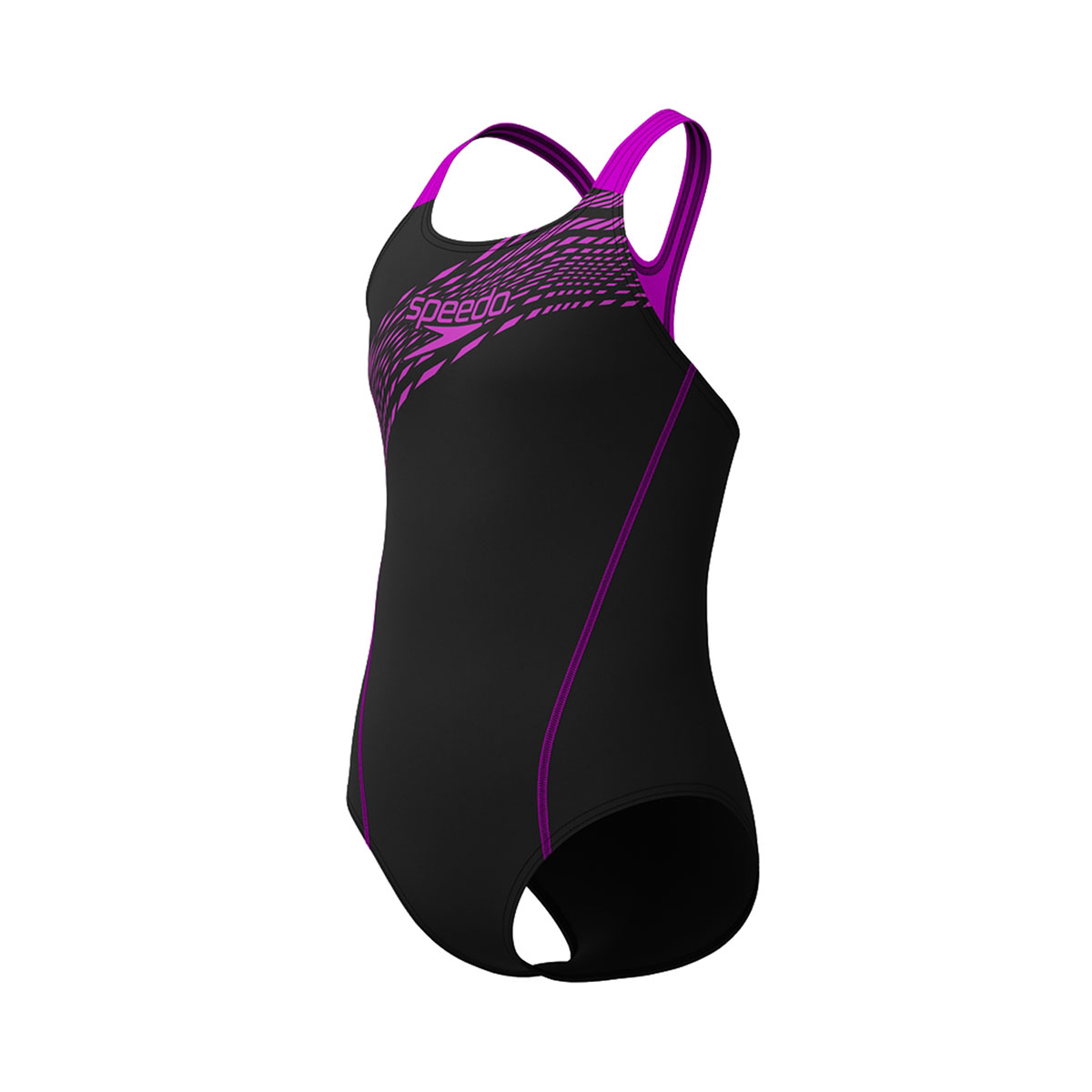 SPEEDO - GIRLS MEDLEY LOGO SWIMSUIT (5-16 YEARS)