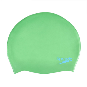 SPEEDO - PLAIN MOULDED SILICONE JUNIOR SWIM CAP