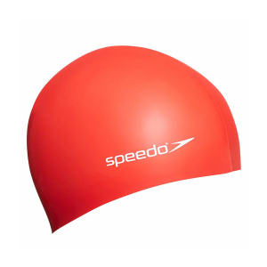 SPEEDO - JUNIOR PLAIN FLAT SILICONE CAP