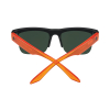 SPY - DISCORD 5050 SOFT MATTE BLACK TRANSLUCENT ORANGE – HAPPY GRAY GREEN WITH ORANGE SPECTRA MIRROR