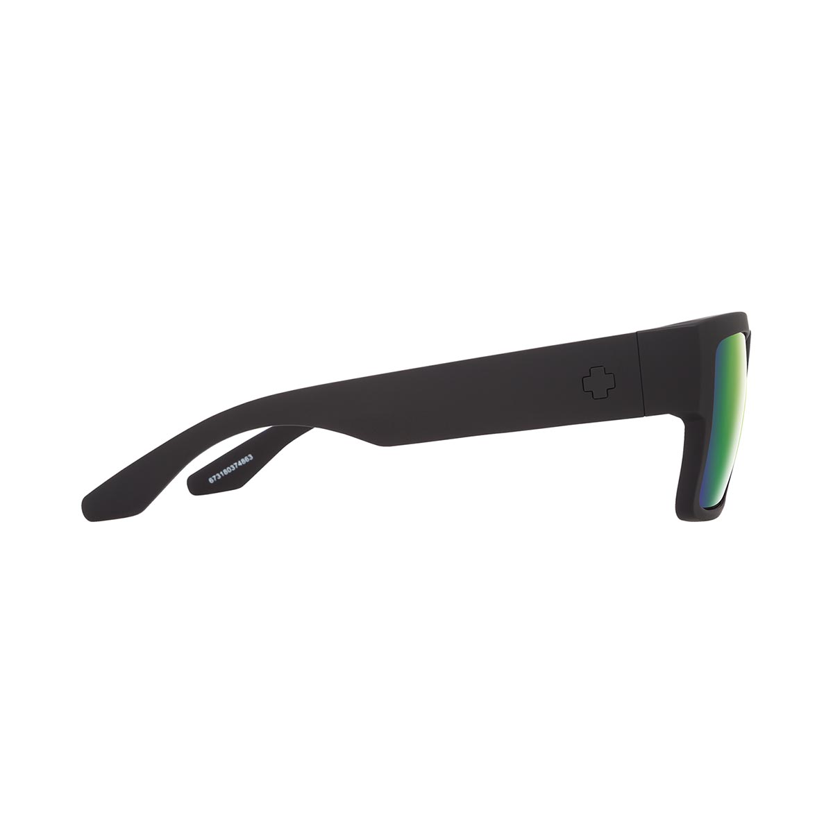 SPY - CYRUS MATTE BLACK - HAPPY BRONZE POLAR WITH GREEN SPECTRA