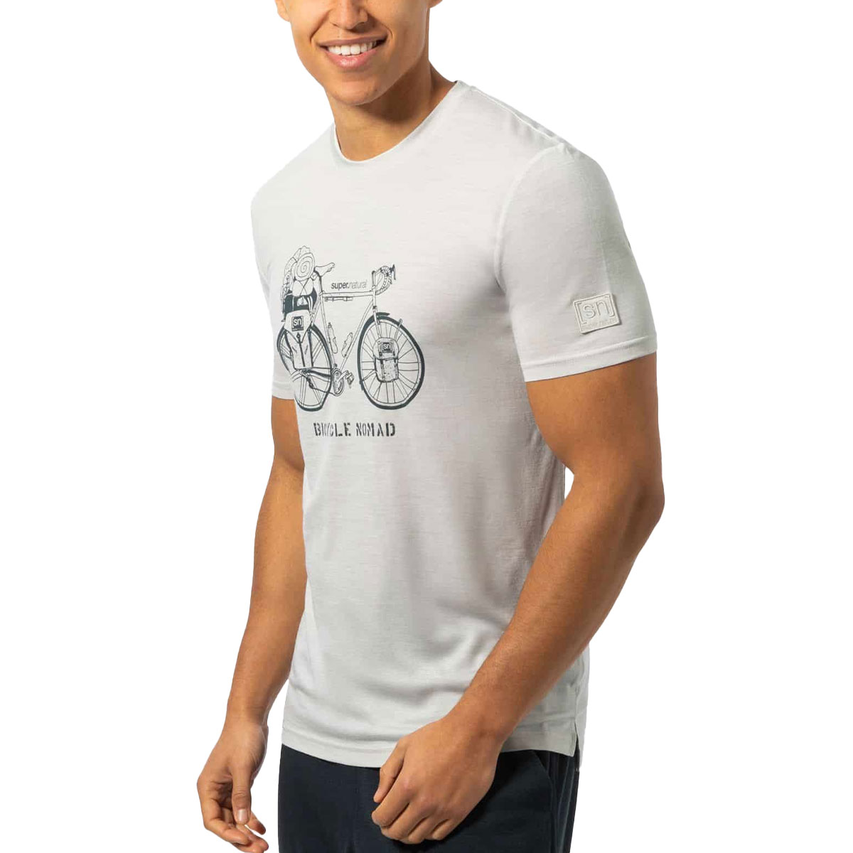 SUPER NATURAL - BICYCLE NOMAD BIO J T-SHIRT