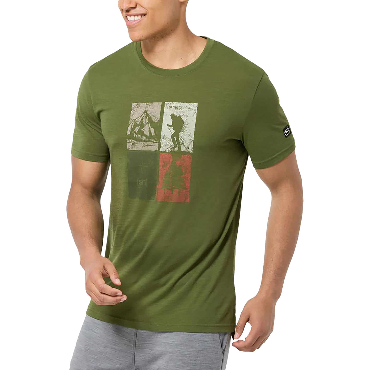 SUPER NATURAL - GO HIKING TEE