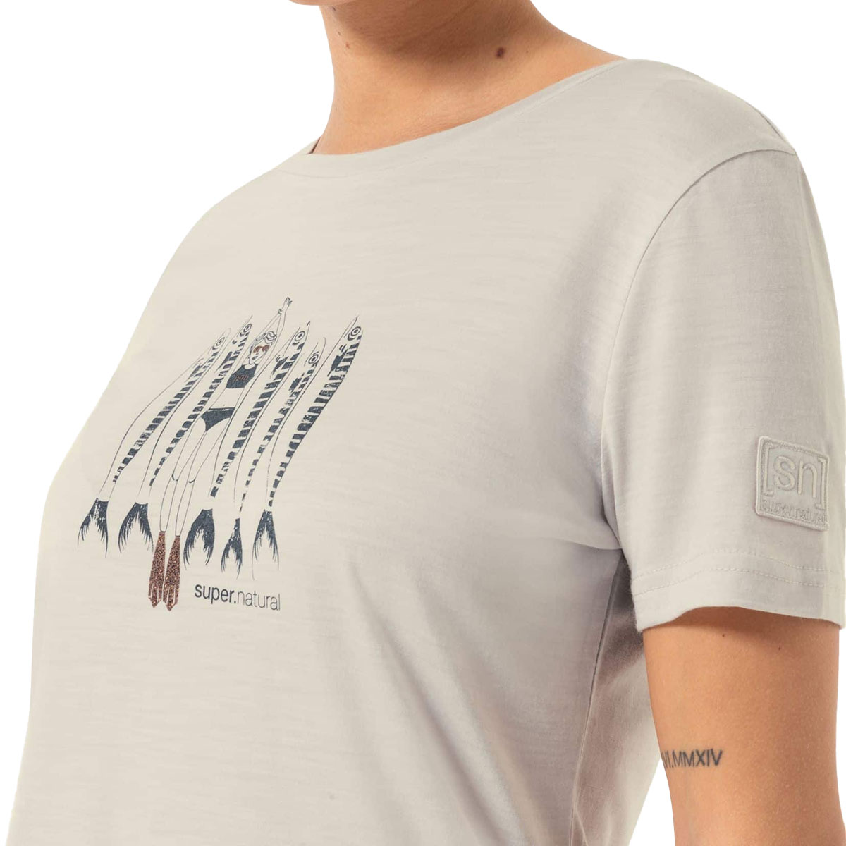 SUPER NATURAL - COPPER SARDINE BIO J T-SHIRT