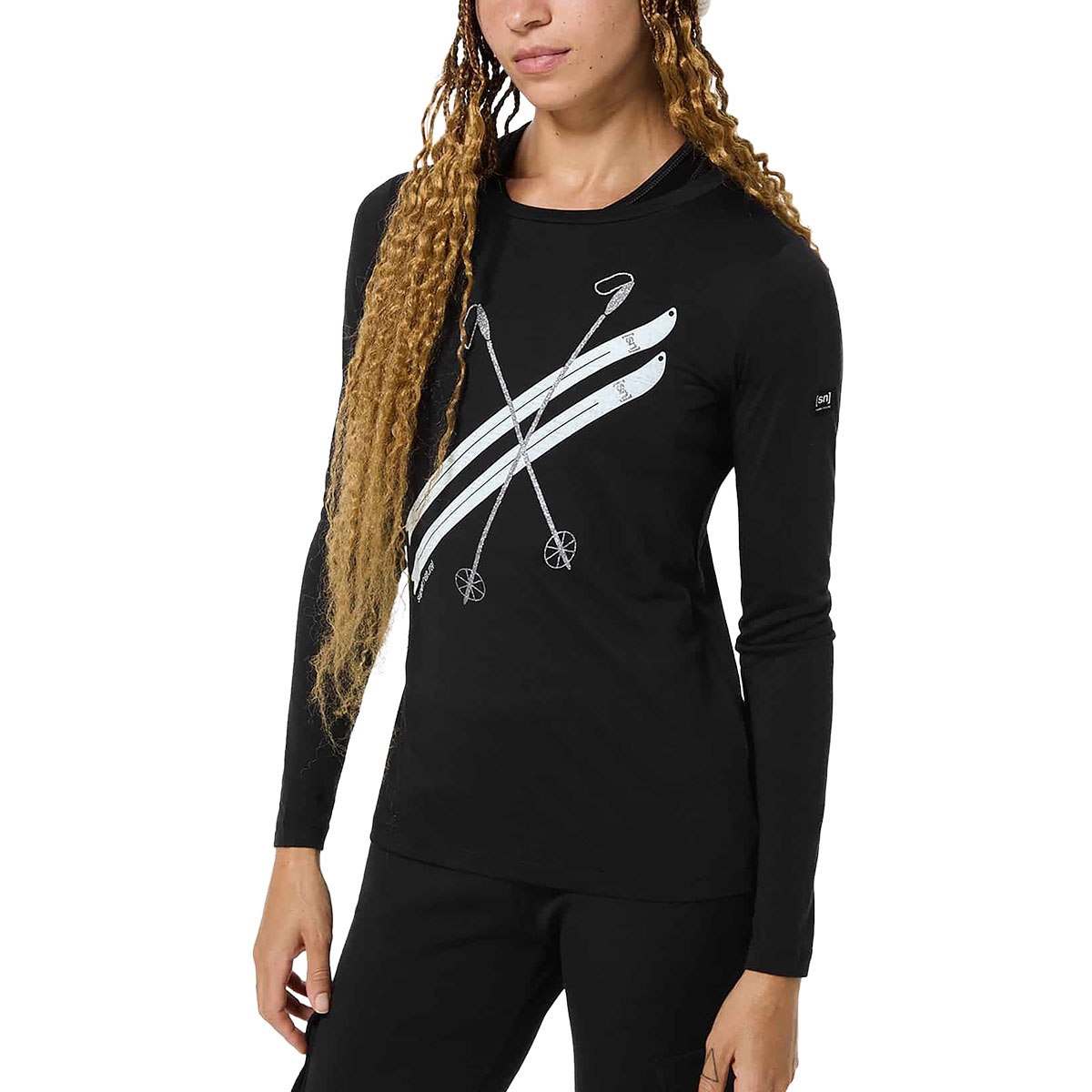 SUPER NATURAL - KRYSSEDE SKI LS