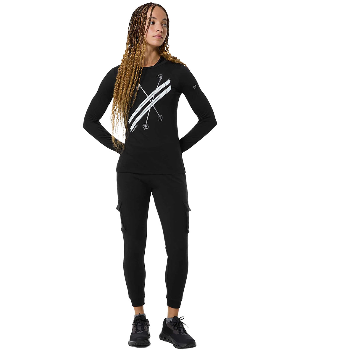SUPER NATURAL - KRYSSEDE SKI LS