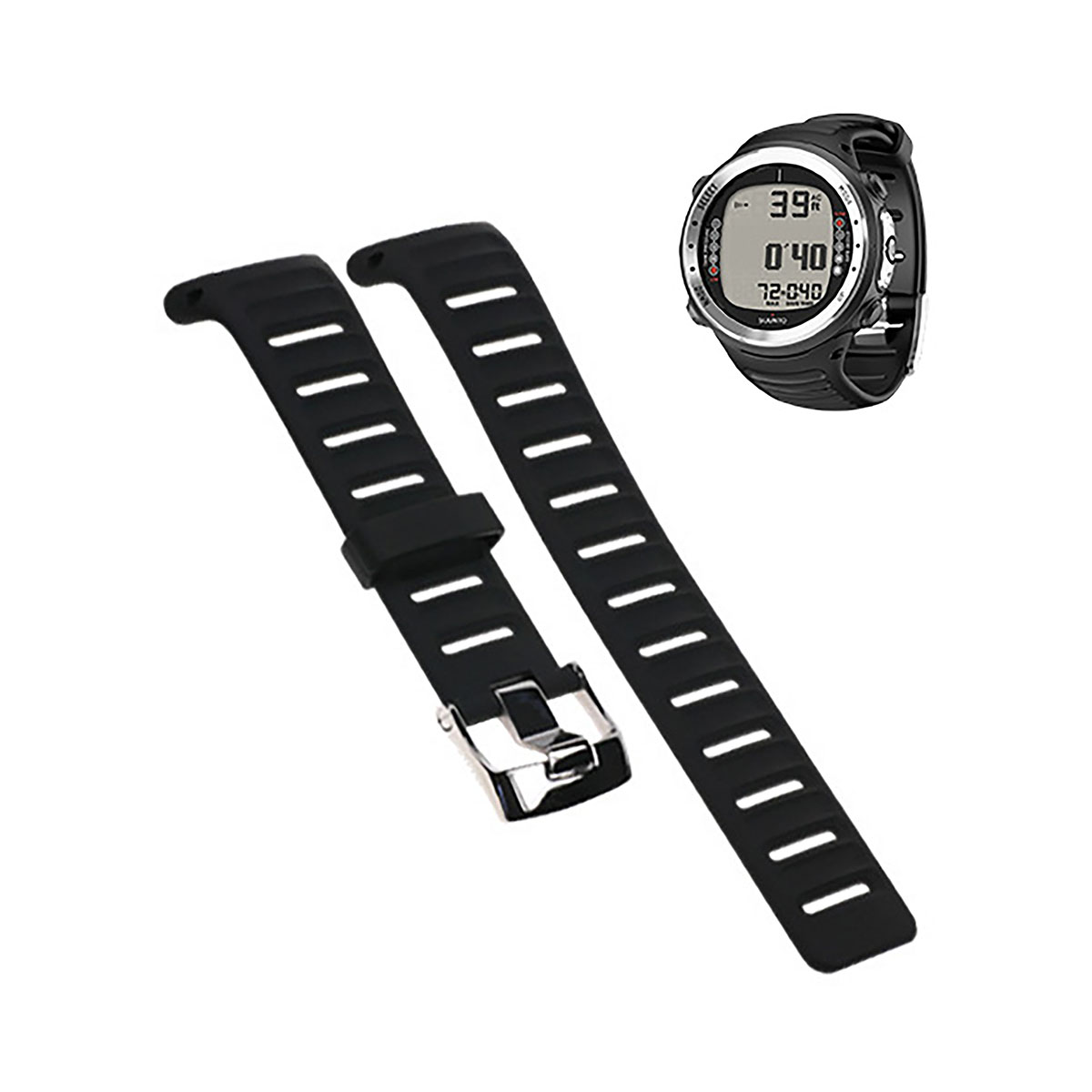 SUUNTO - D4/D4I STRAP BLACK