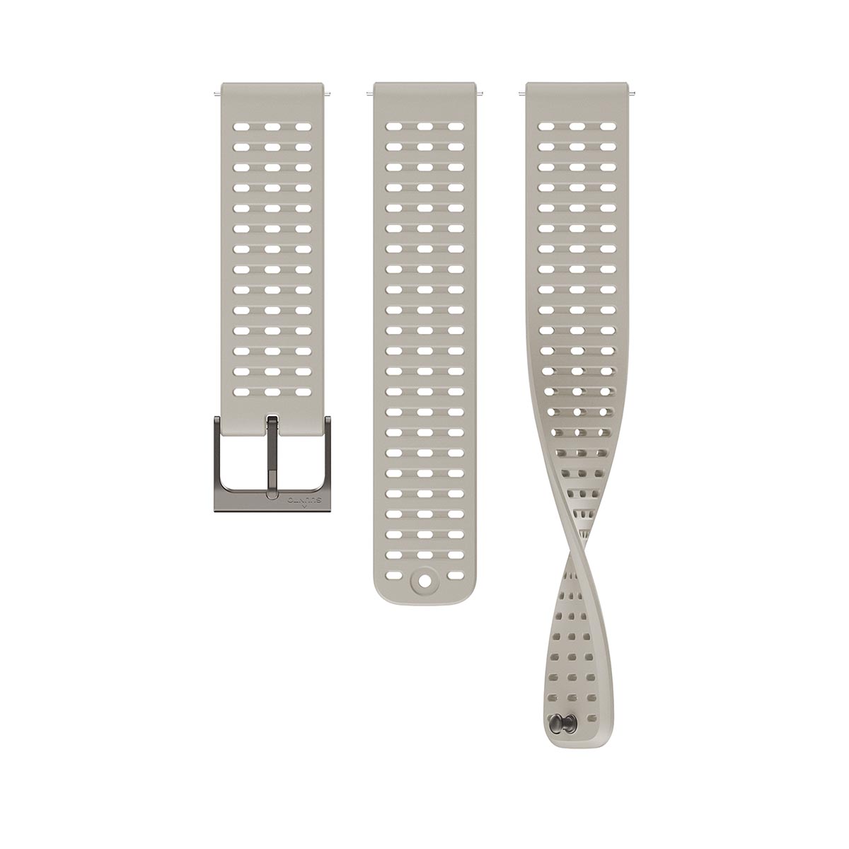 SUUNTO - 22MM ATHLETIC 2 SILICONE STRAP SAND GRAY
