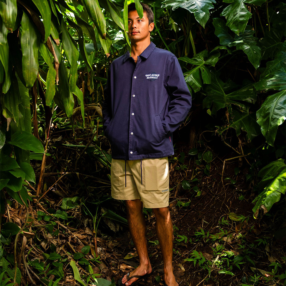 TC SURF DESIGNS - COTTON COACH JACKET