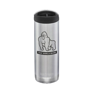 THAT GORILLA BRAND - TKWIDE CAFE CAP 592ML BRUSHED STAINLESS