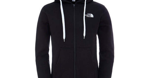 The north face open gate full zip hoodie deals in black