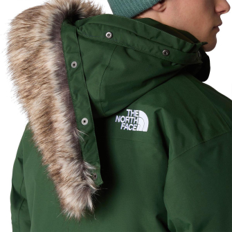 Clothing The North Face Green Mcmurdo Coated Parka The North Face