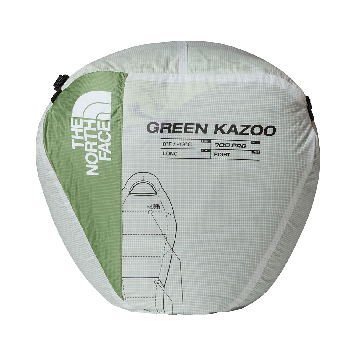 THE NORTH FACE - GREEN KAZOO LONG