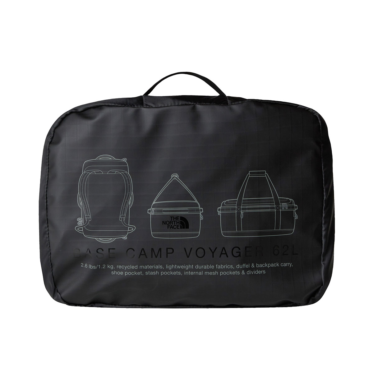 THE NORTH FACE - BASE CAMP VOYAGER DUFFEL 62L