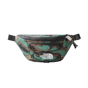 North face camo fanny pack top