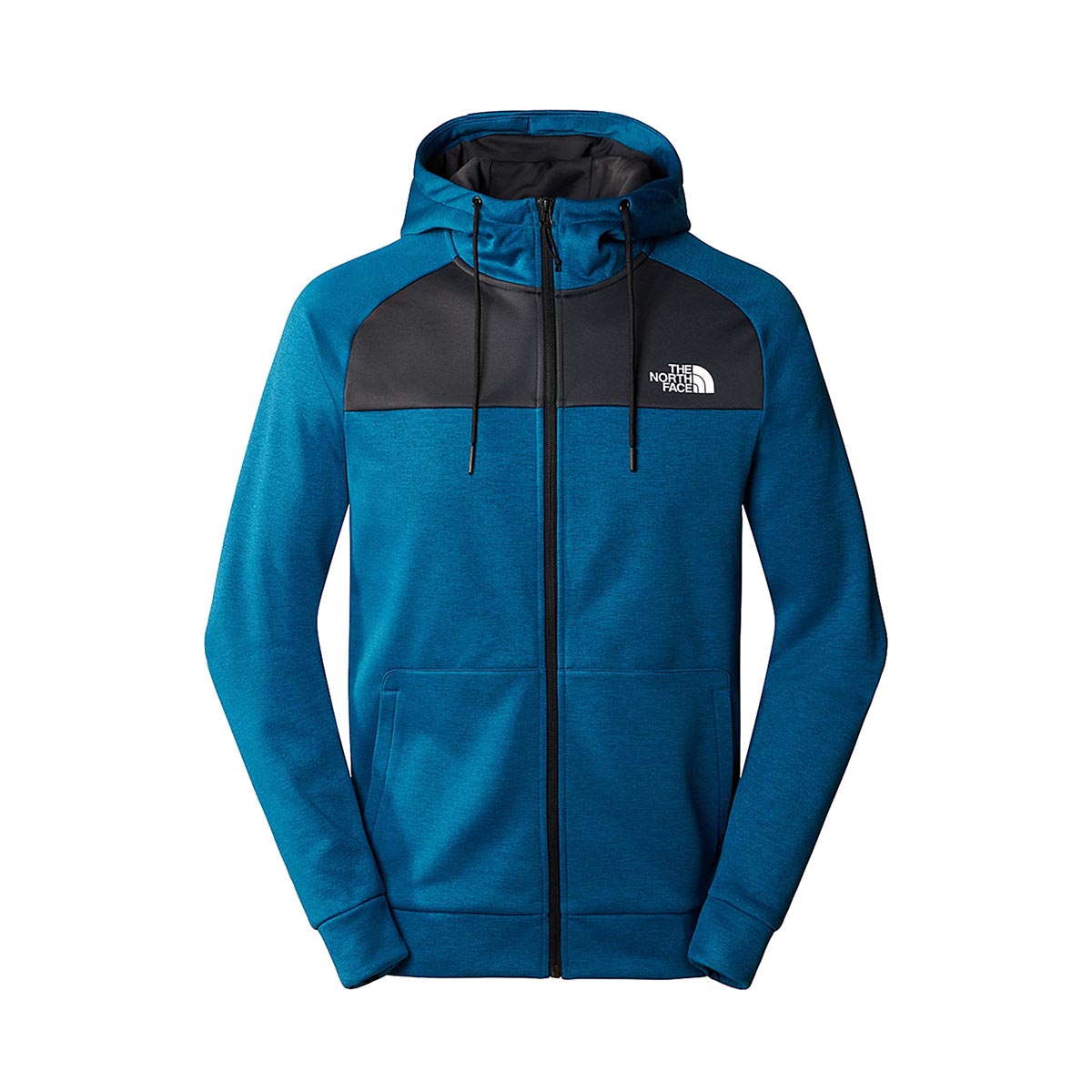 THE NORTH FACE - REAXION FLEECE FULL-ZIP HOODIE