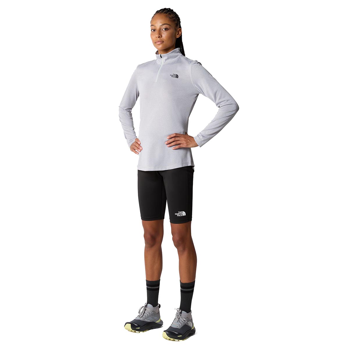 THE NORTH FACE - FLEX 1/4 ZIP LONG-SLEEVE TOP