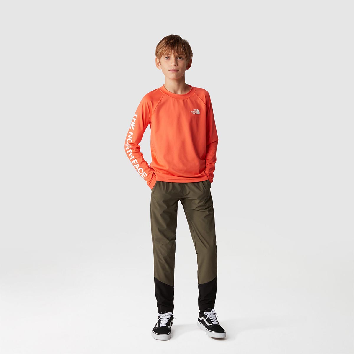 THE NORTH FACE - BOYS' AMPHIBIOUS LONG-SLEEVE SUN T-SHIRT