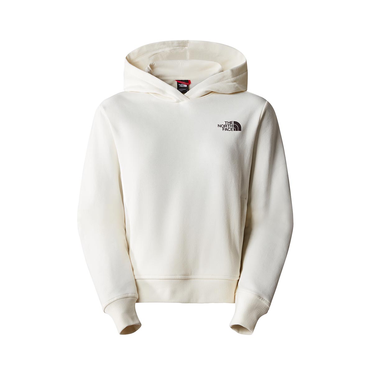 North face vintage white top hoodie