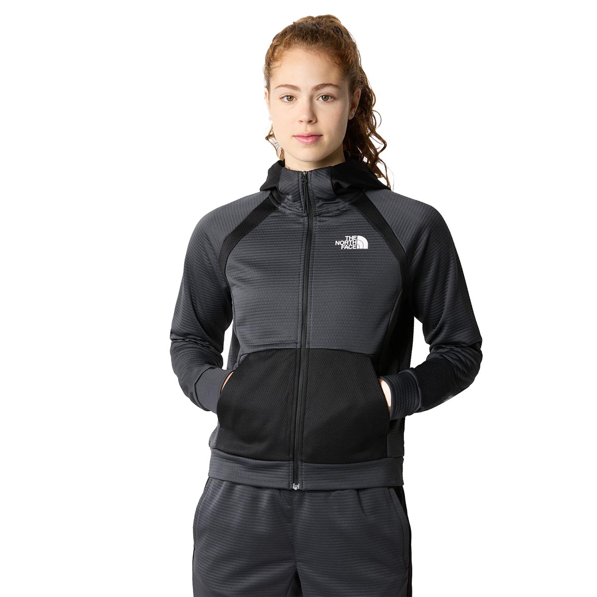 THE NORTH FACE - MOUNTAIN ATHLETICS FULL-ZIP FLEECE HOODIE